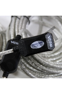 Кабель VCOM VUS7049-20M Кабель-адаптер USB2.0-repeater, удлинительный активный <Am-->Af> 20м
