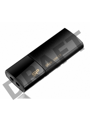 Флеш Диск Silicon Power 64Gb Blaze B05 SP064GBUF3B05V1K USB3.0 черный