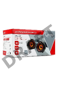 Колонки Акустич. система 2.0 Gembird SPK-105, черный, 5 Вт, регулятор громкости, USB-питание