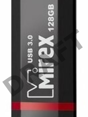Флеш накопитель 128GB Mirex Knight, USB 3.0, Черный