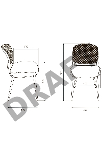 Стул для кухни Бюрократ KF-8 серый металл черный на ножках (KF-8/GREY)