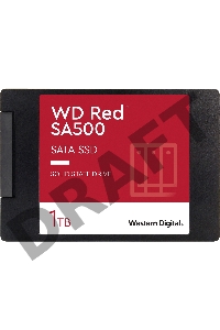 Твердотельный накопитель SSD WD Red SA500 NAS 3D NAND WDS100T1R0A 1ТБ 2,5