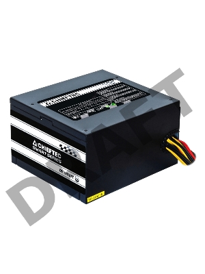 Блок питания Chieftec 500W RTL GPS-500A8 {ATX-12V V.2.3 PSU with 12 cm fan, Active PFC, fficiency >80% with power cord 230V only}