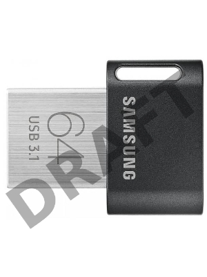 Флеш накопитель 64GB SAMSUNG FIT Plus, USB 3.1, 300 MB/s