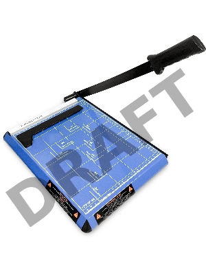 Резак сабельный ГЕЛЕОС РС A4-1 Резак сабельный ГЕЛЕОС РС A4-1, А4, 11-12 листов (70г/м2), прижим механич. корпус металл