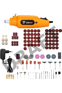 Гравер Deko DKRT150 в кейсе+110 аксессуаров 150Вт насадок:110 кейс