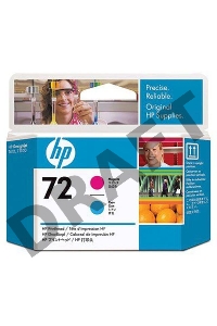 Картридж струйный HP №72 C9383A пурпурный/голубой печатающая головка для HP DJ T1100/T610