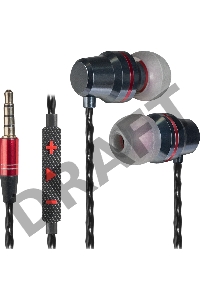 Гарнитура Defender Tanto черный+серый, кабель 1,2 м