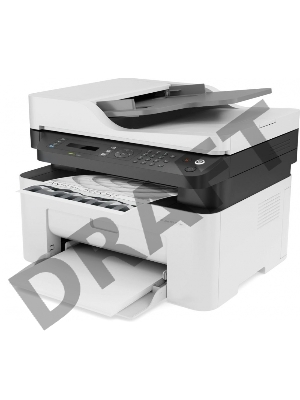 МФУ лазерный, HP Laser MFP 137fnw, принтер/сканер/копир/факс, (4ZB84A), /A4, 1200dpi, 20 ppm, 128Mb, ADF40,USB 2.0/ Wi-Fi/Eth10/100/