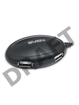 I/O HUB USB2 4PORT HB-401 BLACK SV-012830 SVEN