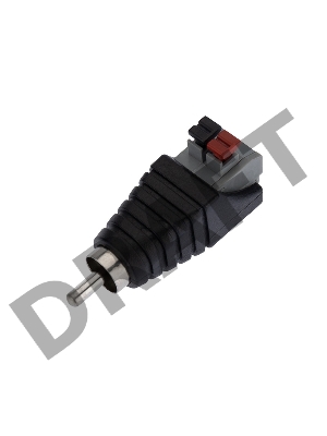 Разъем штекер RCA с быстрозажимной колодкой (блистер) REXANT