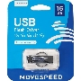 Накопитель USB2.0 16GB Move Speed YSUSD серебро металл