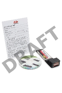 Контроллер eSATAII AgeStar as-eces2-s, Expresscard, порты: 2 х внешн. eSATAII (SILICON 3132 chip)