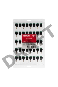 Штекер стерео 3,5 мм с клеммой колодкой под винт, (уп. блистер 40 шт)  REXANT