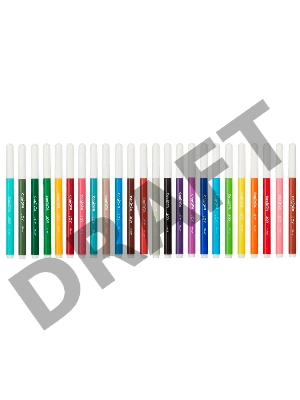 Набор фломастеров Universal Carioca Joy 24 цв. блистер