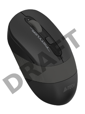 Мышь A4Tech Fstyler FG10 черный/серый оптическая (2000dpi) беспроводная USB (3but)