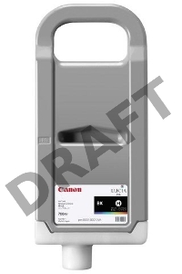 Картридж CANON PFI-707 BK Black для iPF 830/840/850  700ml