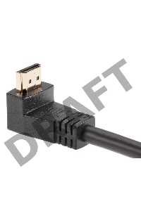 Кабель VCOM CG523-1.8M HDMI<=>HDMI-угловой коннектор 90град 1.8м, 2.0V
