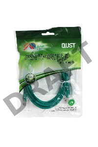 Патч-корд литой Aopen/Qust UTP кат.5е 2м зеленый