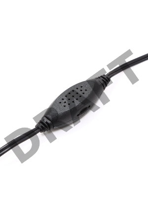 Колонки Gembird SPK-204, черный МДФ,2х3 Вт, регулятор громкости, USB