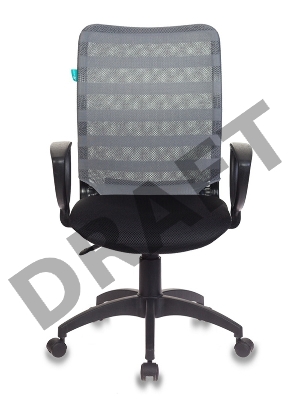 Кресло Бюрократ CH-599AXSN/32G/TW-11 спинка сетка серый TW-32K03 сиденье черный TW-11