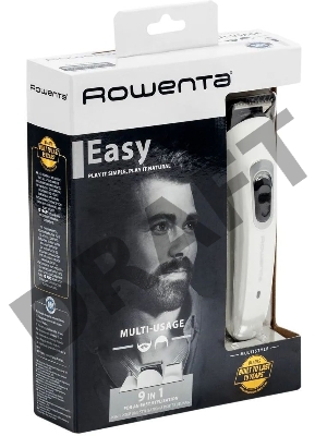Триммер Rowenta TN8961F4 белый (насадок в компл:7шт)