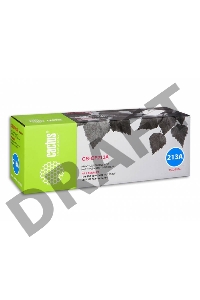 Тонер Картридж Cactus CS-CF213A пурпурный для HP LaserJet Pro 200 M251/M276 (1800стр.)