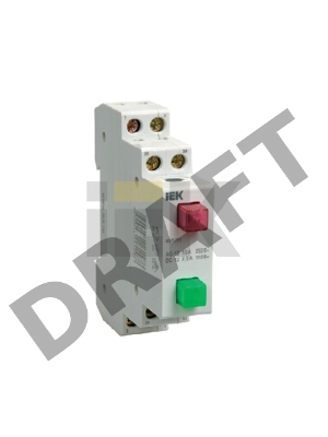 Кнопка управления модульная КМУ 11 ИЭК MBD10-11-K51