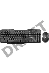 Клавиатура+мышь JAKARTA C-805 RU BLACK 45805 DEFENDER