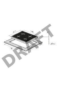 Газовая панель MAUNFELD EGHG.64.43CB/G