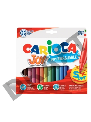 Фломастеры Universal CARIOCA JOY 40616 36 цв. коробка c европодвесом