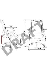 Кресло Бюрократ CH-599AXSN/32B/TW-11 спинка сетка черный TW-32K01 TW-11