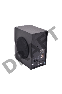 Колонки Dialog Progressive AP-222B BLACK - акустические колонки 2.1, 30W+2*10W RMS, Bluetooth, USB+SD reader