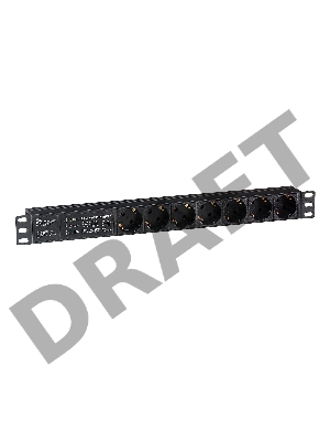 Блок розеток горизонтальный ExeGate ServerPro PDU-19H701 Al-7S-C14-SPD3, 19 Блок розеток горизонтальный ExeGate ServerPro PDU-19H701 Al-7S-C14-SPD3, 19