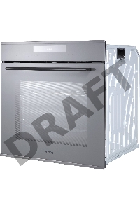 Духовой шкаф OKB 1331 GBXGr  цвет: серое стекло + черная нержавеющая сталь