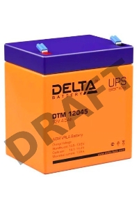 Батарея Delta DTM 12045 (12V, 4.5Ah)