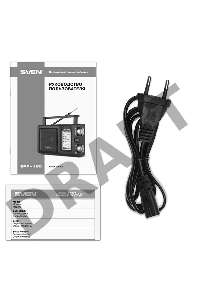 Радиоприемник АС SVEN SRP-450, черный (3 Вт, FM/AM/SW) АС SVEN SRP-450, черный (3 Вт, FM/AM/SW)