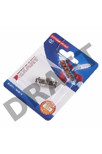 Переходник антенный, (штекер F - гнездо TV), (1шт.)  REXANT