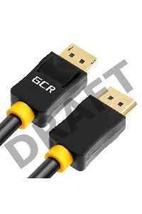 Greenconnect Кабель 1.5m DisplayPort v1.2, 20M/20M, черный, 28/28 AWG, GCR-50709 Greenconnect Кабель 1.5m DisplayPort v1.2, 20M/20M, черный, 28/28 AWG, GCR-50709
