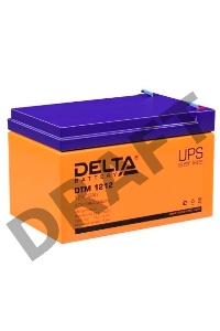 Батарея Delta DT 1212 (12V, 12Ah)