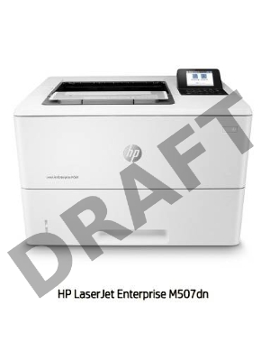 Принтер лазерный HP LaserJet Enterprise M507dn (1PV87A) A4 Duplex