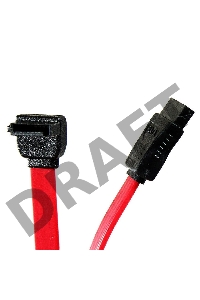 Кабель SATA интерфейсный 50см угловой разъем VCOM <VHC7666>