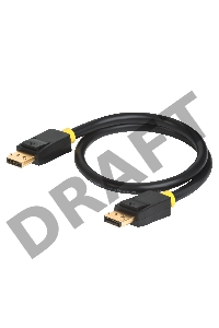 Greenconnect Кабель 1.5m DisplayPort v1.2, 20M/20M, черный, 28/28 AWG, GCR-50709 Greenconnect Кабель 1.5m DisplayPort v1.2, 20M/20M, черный, 28/28 AWG, GCR-50709