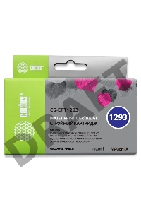 Картридж струйный Cactus CS-EPT1293 пурпурный для Epson Stylus Office B42/BX305/BX305F (10ml)