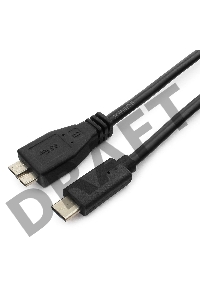 Кабель Cablexpert CCP-USB3-mBMCM-1M USB3.0 microBM/USB3.1TypeC, 1м, 