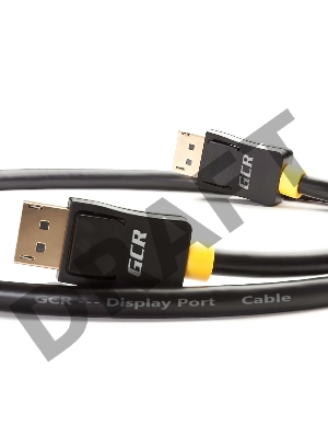 Greenconnect Кабель 1.5m DisplayPort v1.2, 20M/20M, черный, 28/28 AWG, GCR-50709 Greenconnect Кабель 1.5m DisplayPort v1.2, 20M/20M, черный, 28/28 AWG, GCR-50709