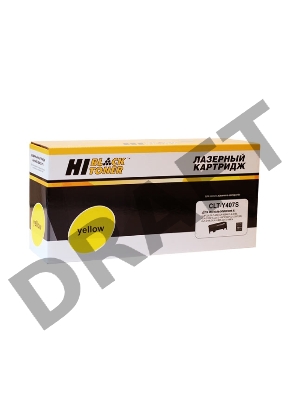 Расходные материалы  Hi-Black CLT-Y407S Картридж для  Samsung CLP320/320N/CLX-3185/3185N/FN Y с чипом