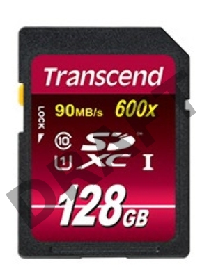 Флеш карта SDXC 128Gb Class10 Transcend TS128GSDXC10U1