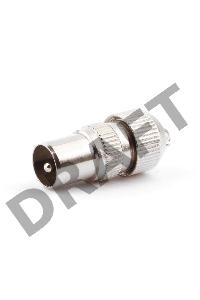 Разьем Cablexpert TVPL-03, TV (папа), блистер