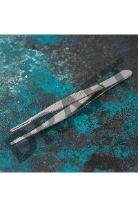 Пинцет прямой, рифленый 160 мм (блистер) REXANT